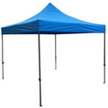 10' x 10' K-Strong Tent Kit, Full-Color, Dynamic Adhesion (1 location), Light Blue